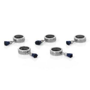 Silver Tassel Braid Clips Jen Atkin/Chloe & Isabel